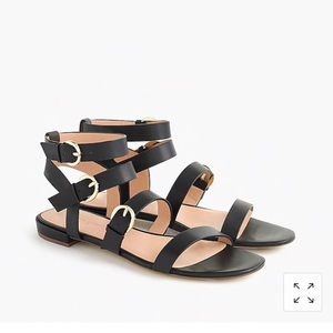 J.Crew Buckled Gladiator Sandals